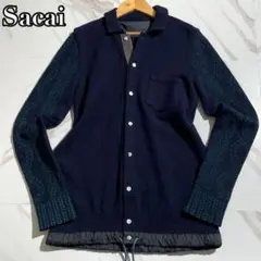 Sacai Hybrid Knit Jacket 13-00484M