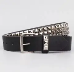 STUSSY スタッズ装飾 黒レザーベルト Stud Letter Belt – Black | Accessories | Stüssy Japan