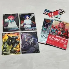 機動戦士ガンダム　ジークアクス　カード　４枚セット　アーセナルベース