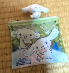 シナモロール 小型ポーチとフィギュアセット