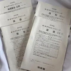 サクセスクリニック 2024年第1回 英語 国語 日本史 サクセスクリニック 2024年第1回 英語 国語 日本史 - メルカリ