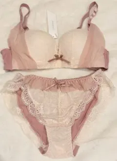 LOVERAN ラブラン 下着 ブラセット ピンク B75 ショーツ Mサイズ