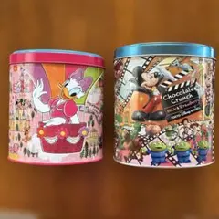 ディズニーチョコレートクランチ　空き缶セット