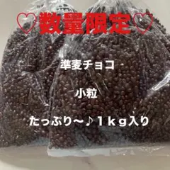 もみたん様専用❤️ロビニア❤️ 準麦チョコ⭐️小粒 ❣️１０００g入りのサムネイル
