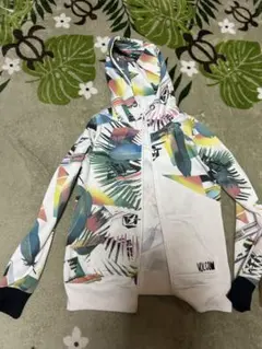 VOLCOM ボルコム 総柄 ジップアップパーカーのサムネイル