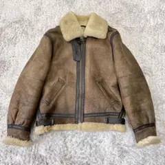 USA製 SCHOTT ショット リアルムートンフライトジャケットB-3 40 schott ショット TYPE B-3 フライトジャケット ムートン