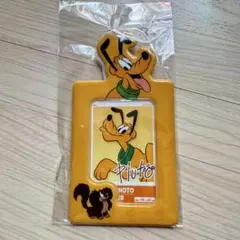 新品　ディズニー インスタントフォトキーホルダー プルート ミッキー