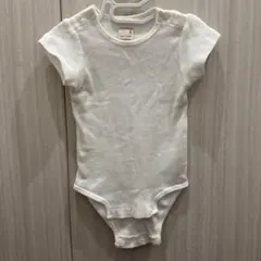 petit main ホワイトロンパース 80