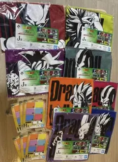 ドラゴンボール一番くじ　タオル&シリコンメモ　コンプセット
