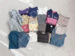 女の子　130　まとめ売り　秋冬 まとめ売り 女の子【130cm】32枚 ブランド多数 子供服 お着替え