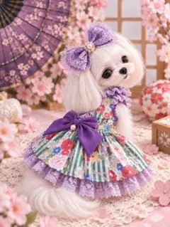 B500.pon2pan2☆犬オーダーお着物☆犬2ウェイお着物☆犬着物 - メルカリ
