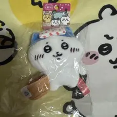 ちいかわ温泉地限定ぬいぐるみキーチェーン ハチワレ