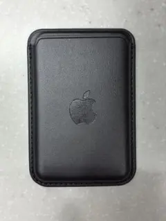 【純正互換　未使用】Apple レザーウォレット　ブラック