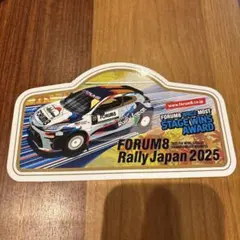 希少 本物 当時物 ラリージャパン2006 オフィシャルカー ステッカー 希少 本物 当時物 ラリージャパン2006 オフィシャルカー ステッカー