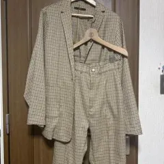 kastane ツイードチェックセットアップ(パンツサイズ:2)