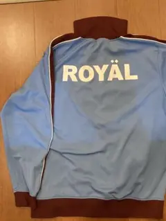 ROYÄL ジッパー付きジャージ 水色