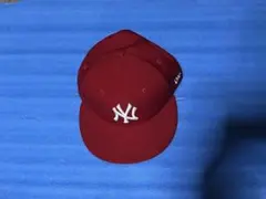 New Era 59FIFTY 赤キャップ 7 1/4