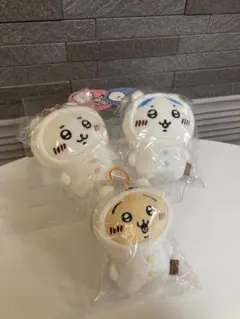 ナガノのくま　ちいかわにかぶられたぷちミニマスコット３体セット