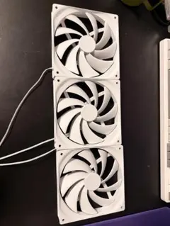 NZXT F120Q v2 Whiteケースファン 2個売りㅣ新品