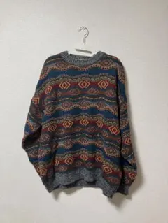 古着 イタリア ニット アンティック メンズ ヨーロッパ