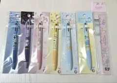 【新品未開封】サンリオキャラクターズ　3色ボールペン　6本セット＋スリム定規
