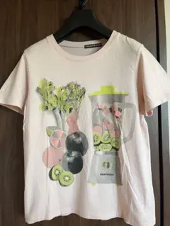 FRAPBOIS 半袖Tシャツ 淡いピンクのサムネイル