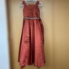 arisana キッズドレス 130cm 赤 ピアノ発表会のサムネイル