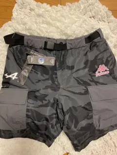 Palece Skateboards 23ss 黒カーゴパンツ 即完売品 国内発送/送料無料☆URKOOL☆セパレート フレア カーゴパンツ