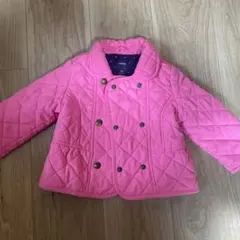 値下！babyGap ピンク キルティングジャケット 50cm