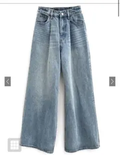 GRL ルーズワイドデニムパンツ[cu512]