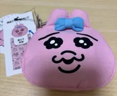 しまむら　おぱんちゅうさぎ　ポーチ付き　エコバッグ　ピンク