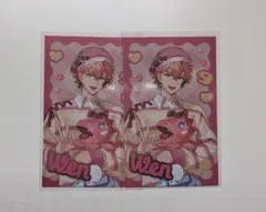 ぎゃうるふ　赤城ウェン　チェキ風