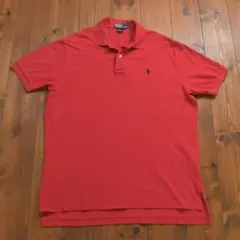 Polo by Ralph Lauren 半袖ポロシャツ レッド L