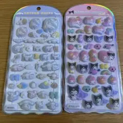 うめこなつ様専用 正規品 コットンパフィーシール サンリオ