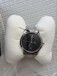 中古】GUCCI グッチ Gタイムレス 腕時計 ブラック YA126443 - メルカリ