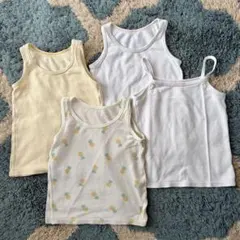 ユニクロ / UNIQLO ベビー タンクトップ 4枚セット