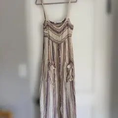 ZARA ストライプ キャミワンピース
