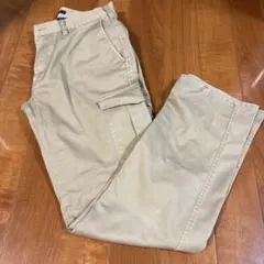 MENSベージュ カーゴパンツ 4ポケット