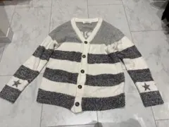 GELATO PIQUE ストライプ カーディガン メンズM