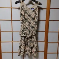 BURBERRY BLUE LABEL ノバチェック　ワンピース　訳あり　36