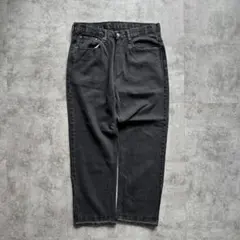 【W34 L30】levi's バギー ブラック リーバイス 550 569型