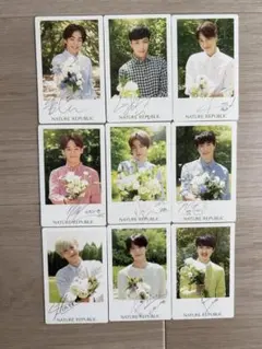 希少！2セット18枚！EXO NATURE REPUBLICトレカセット