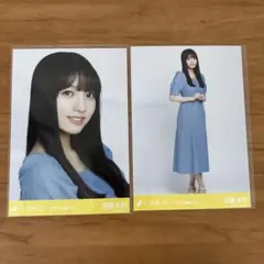 乃木坂46 海邉朱莉 生写真 デニムワンピ ヨリ ヒキ
