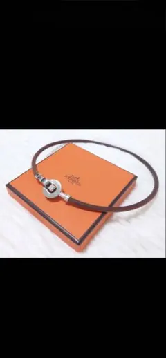 極美品】HERMES エルメス ランスロット チョーカー ブレスレット