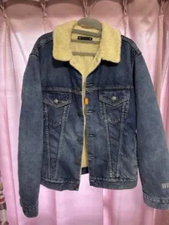 WIND AND SEA ボア デニムジャケット インディゴ サイズ3のサムネイル