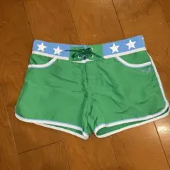 ROXY サーフパンツ M グリーン