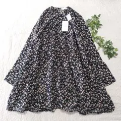 極美品ꕥマーレット 現行タグ ソリマン ティアードワンピース フリル 洗える 極美品ꕥマーレット 現行タグ ソリマン ティアードワンピース