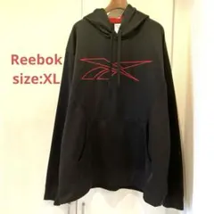 Reebok 리복 전환 후드 저지 블랙 XL US 헌 옷