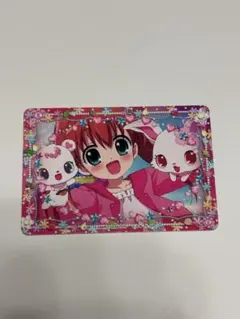 ハローキティとまほうのエプロン カード 沙羅 サフィー ジュエルペット