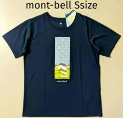 新品 モンベル 半袖 Tシャツ レディース S montbell ネイビー,